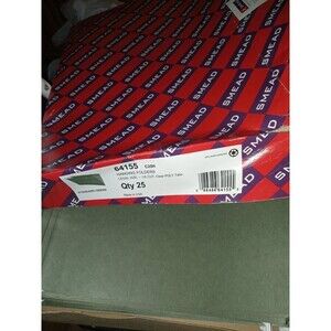 Hanging File Folder, With Tabs, Legal Size, Standard Green, 25 per Box (64155)